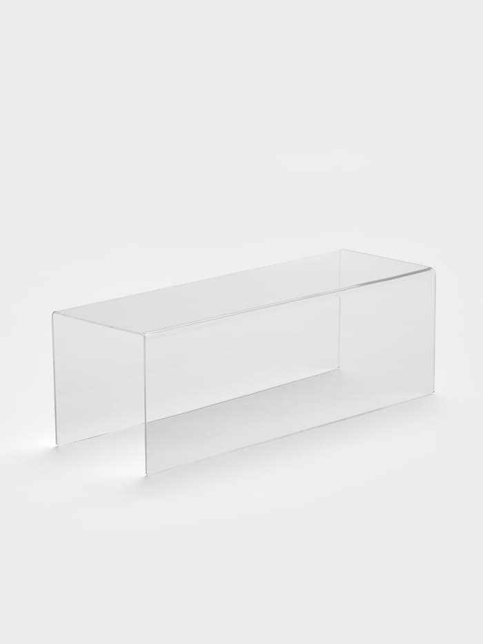 Подставка ступенька одинарная, 30×10×10 см, оргстекло 2 мм