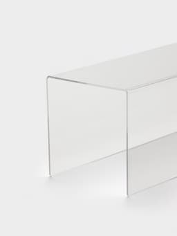 Подставка ступенька одинарная, 30×10×10 см, оргстекло 2 мм