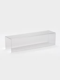 Ступенька одинарная 40×10.5×10 см, оргстекло 2 мм