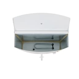 Бак настенный TUNDRA, с ЭВН, 1250 Вт, 30 л, белый