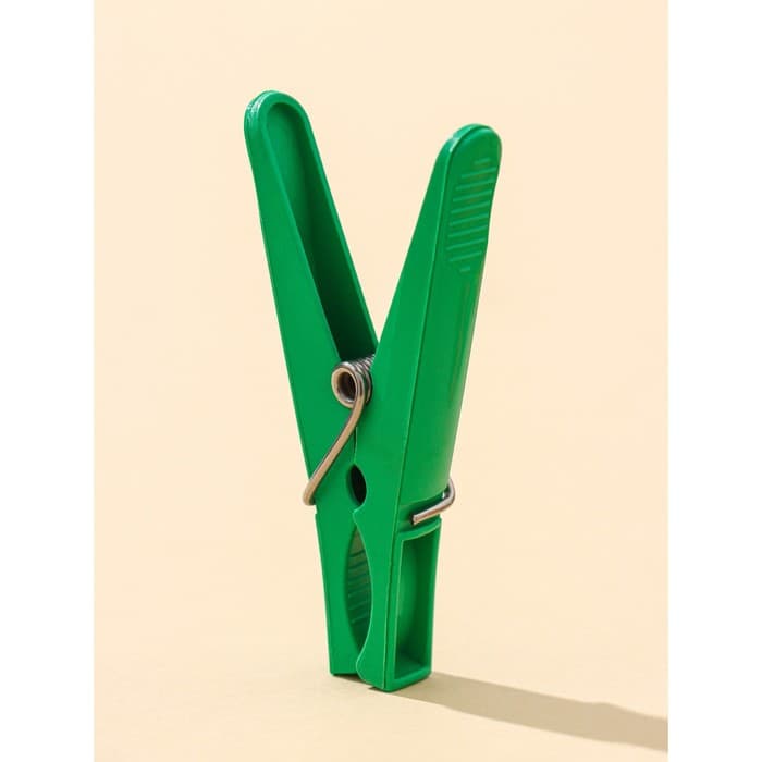 Прищепки бельевые «Пингвин», 8 см, 12 шт., цвет МИКС