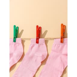 Прищепки бельевые «Пингвин», 8 см, 12 шт., цвет МИКС