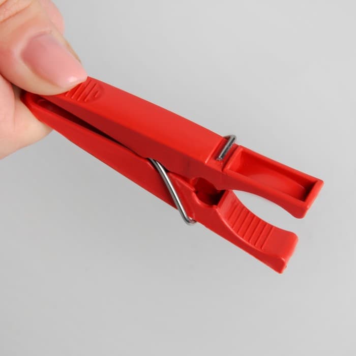 Прищепки бельевые «Пингвин», 7.7×1×3.7 см, 24 шт., МИКС