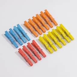 Прищепки бельевые «Кубаночка», 7.9×0.9×2.1 см, 20 шт., МИКС