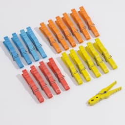 Прищепки бельевые «Кубаночка», 7.9×0.9×2.1 см, 20 шт., МИКС