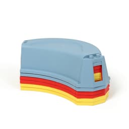 Песочница детская пластиковая, без крышки, 147×147×18 см, МИКС, «Ромашка»