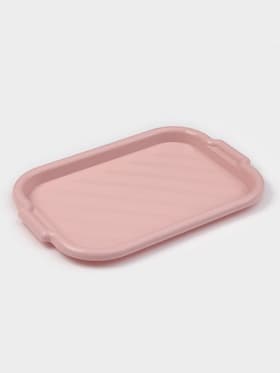 Поднос SparkPlast, 39×27 см, пластик, МИКС
