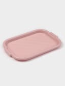 Поднос SparkPlast, 39×27 см, пластик, МИКС