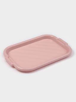 Поднос SparkPlast, 39×27 см, пластик, МИКС