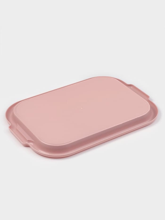 Поднос SparkPlast, 39×27 см, пластик, МИКС