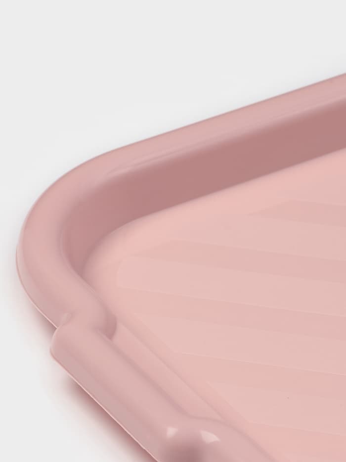 Поднос SparkPlast, 39×27 см, пластик, МИКС