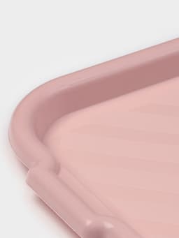 Поднос SparkPlast, 39×27 см, пластик, МИКС