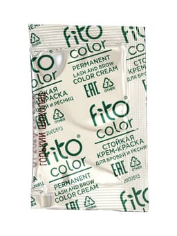 Крем-краска для бровей и ресниц Fito color, горький шоколад (на 2 применения), 2×2 мл