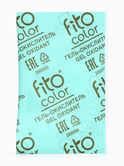 Крем-краска стойкая для бровей и ресниц Fito color, графит 2.0, 2×2 мл