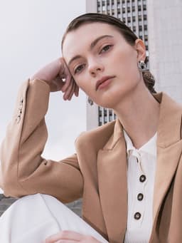 Серьги металл «Круги переплетение», цвет серебро