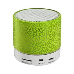 Портативная колонка Luazon LAB-04, с подсветкой, Bluetooth, USB, microSD, microUSB, МИКС