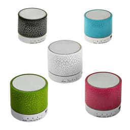 Портативная колонка Luazon LAB-04, с подсветкой, Bluetooth, USB, microSD, microUSB, МИКС