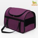 Сумка - переноска для животных, 49×30×35 см, с люком, цвет МИКС