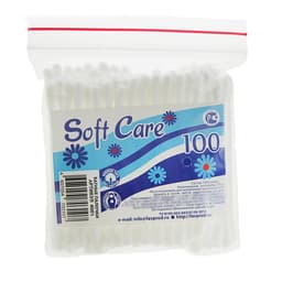 Ватные палочки Soft Care, 100 шт.