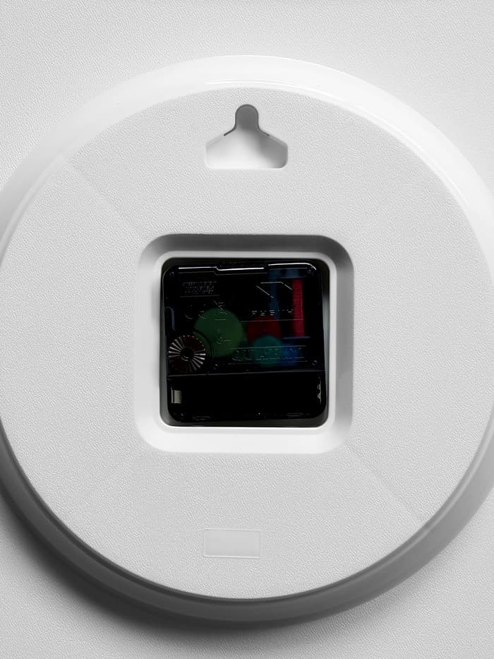 Часы настенные, интерьерные, бесшумные, 30×30 см, черные