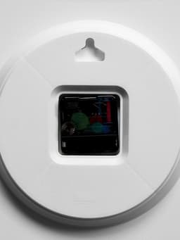 Часы настенные, интерьерные, бесшумные, 30×30 см, черные