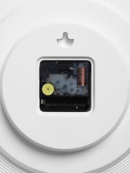 Часы настенные, интерьерные «Рубин», бесшумные, d=34 см, белые