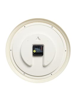 Часы настенные, интерьерные «Рубин», бесшумные, d=35 см, корпус белый