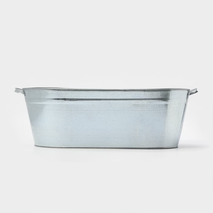 Ванна оцинкованная хозяйственная, 60 л, ГОСТ