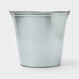 Ведро оцинкованное хозяйственное с ручкой, 15 л, d=33.5 см, h=30 см, ГОСТ