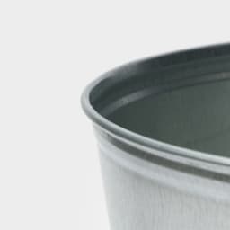 Ведро оцинкованное хозяйственное с ручкой, 15 л, d=33.5 см, h=30 см, ГОСТ