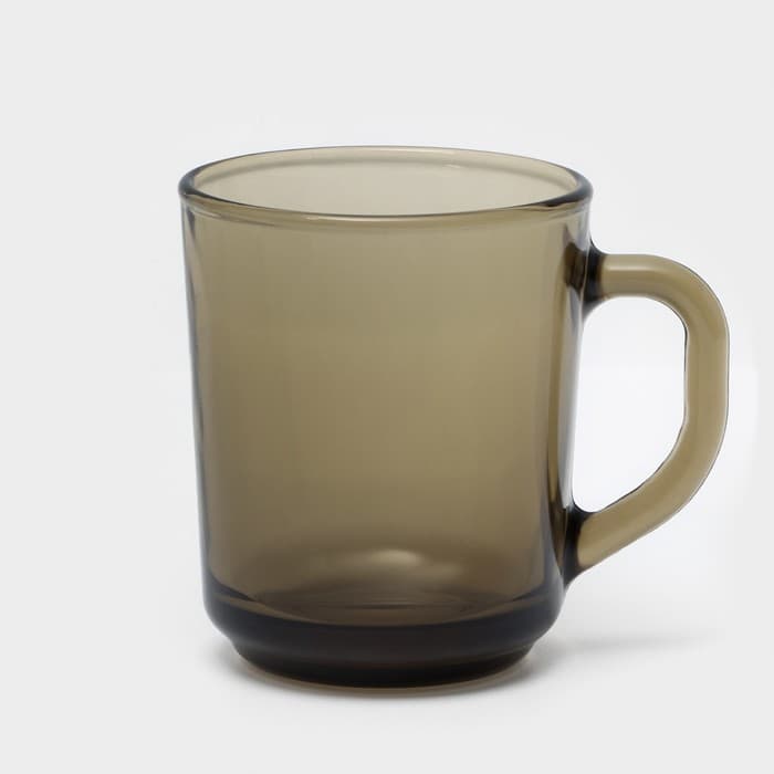 Набор столовый Basilico, 19 предметов, стекло, коричневый