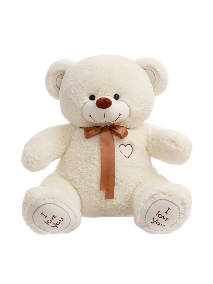 Мягкая игрушка «Медведь Феликс», цвет молочный, 80 (150) см
