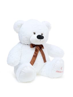 Мягкая игрушка «Медведь Захар», цвет белый, 60 (110) см