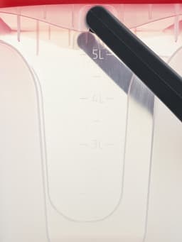 Контейнер для шашлыка c ручкой BEROSSI Leto, 6 л, пластик, прозрачный, крышка красная