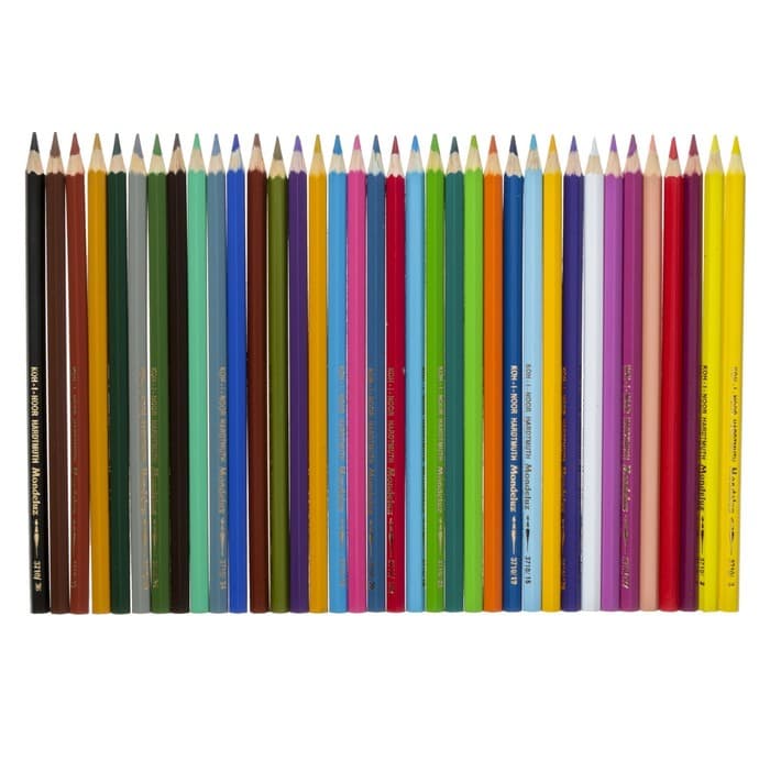Карандаши цветные акварельные набор 36 цветов, Koh-I-Noor Mondeluz 3719