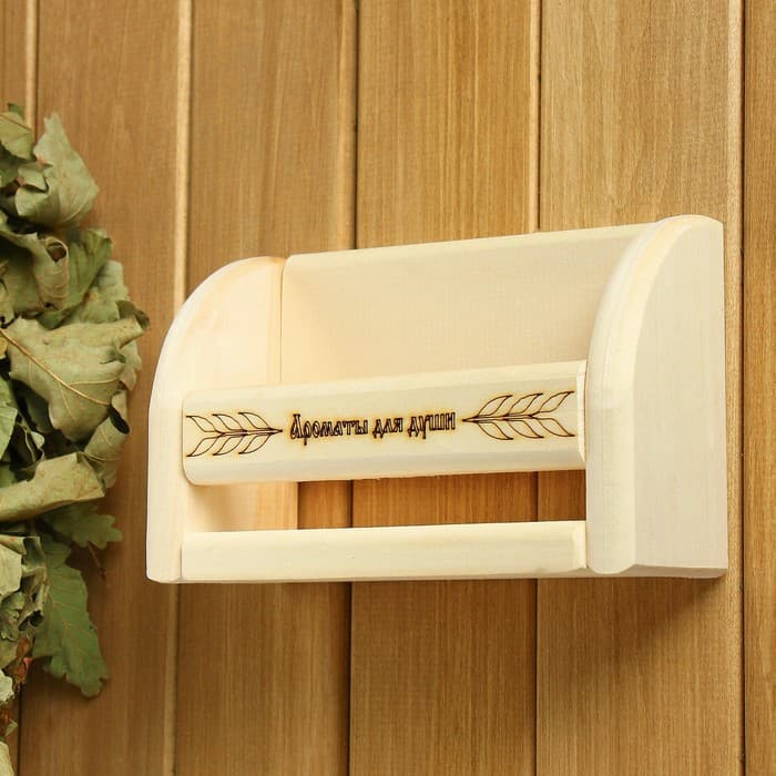 Полка для масел «Ароматы для души», 17×11 см, деревянная, «Добропаровъ»