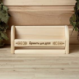 Полка для масел «Ароматы для души», 24×11 см, деревянная, «Добропаровъ»