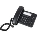 Телефон проводной Panasonic KX-TS2352RUB, чёрный