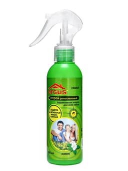 Спрей репеллентный от комаров, мошек, слепней, с курком "Argus" FAMILY, 200 мл