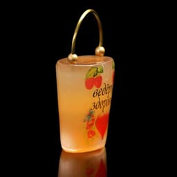 Фигурка - оберег «Ведёрко здоровья», селенит