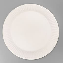 Тарелка одноразовая бумажная «С днем рождения», 18 см