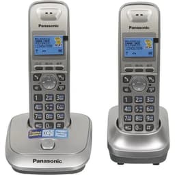 Радиотелефон Dect Panasonic KX-TG2512RUN, АОН, платиновый