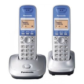 Радиотелефон Dect Panasonic KX-TG2512RUS, АОН, серебристый