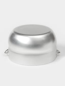 Котелок туристический, 2.5 л, с крышкой, штампованный алюминий