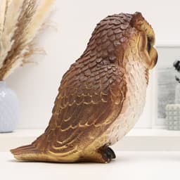 Копилка для денег «Сова средняя», гипс, 26×20×31 см