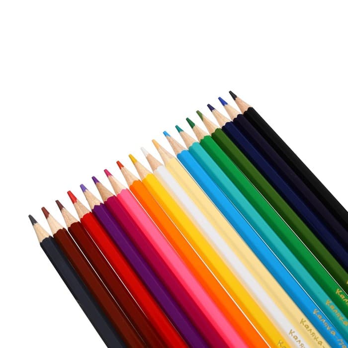 Карандаши цветные 18 цветов «Каляка-Маляка», шестигранные