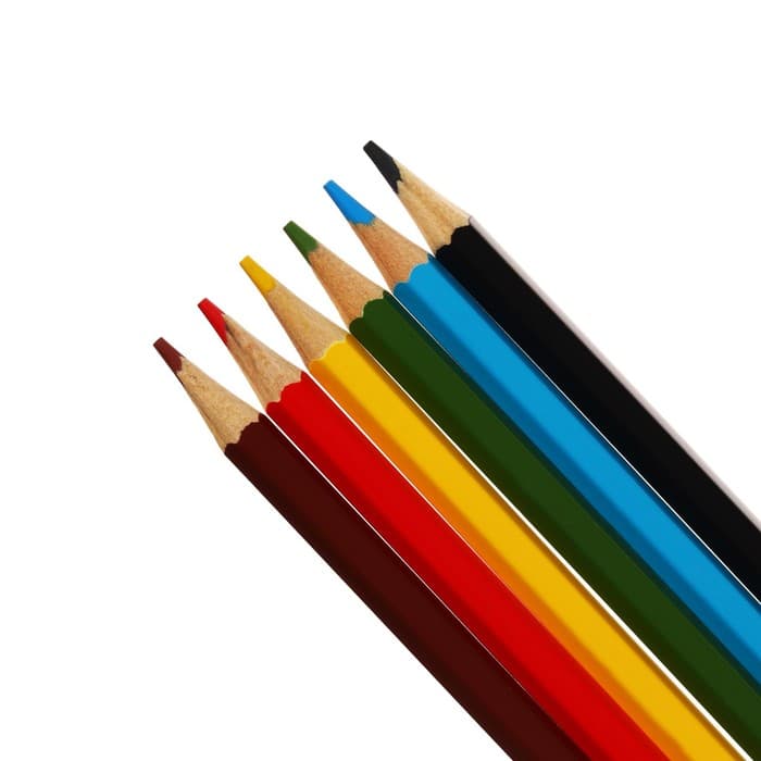 Карандаши цветные 6 цветов «Каляка-Маляка», шестигранные