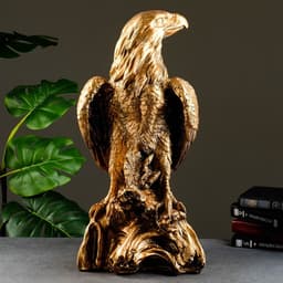 Копилка для денег «Орёл», гипс, бронза, 63 см