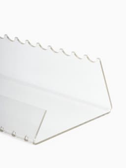 Подставка для ручек и карандашей 20 шт. горизонтальная, 31.5×11×6 см, оргстекло 2 мм