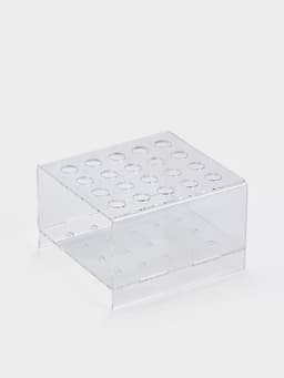 Подставка под ручки и карандаши на 20 шт., 10×9.5×6 см, оргстекло 2 мм